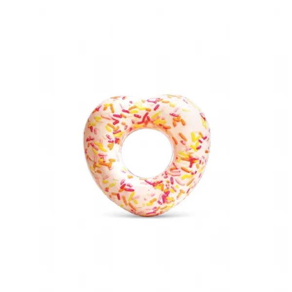 Donut Heart Bad Ring 94x89cm Intex badtillbehör 56253