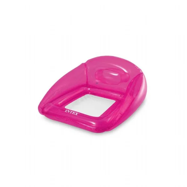 Transparent Bath Lounge Rosa Intex pooltillbehör 56802C