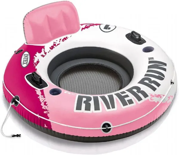 River run badring med nät Ø135 cm Intex badleksaker och bollar 56824