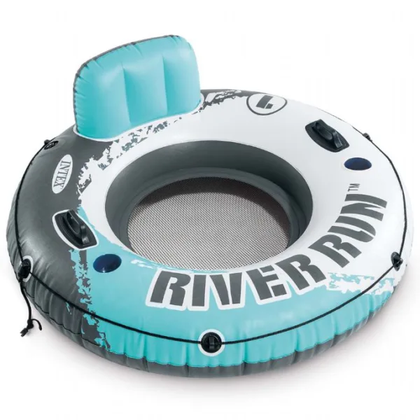 River run badring med nät Ø135 cm Intex badleksaker och bollar 56825A