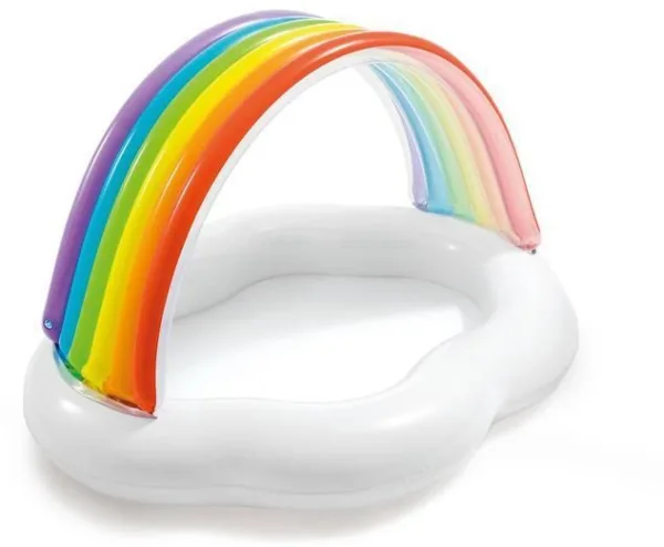 Rainbow babypool 142x119x84 cm Intex Pool och badutrustning 57141NP