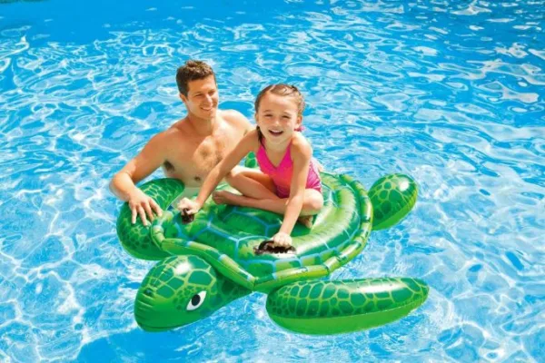 Badleksak Sköldpadda 150x127 cm Intex Badleksaker 57524