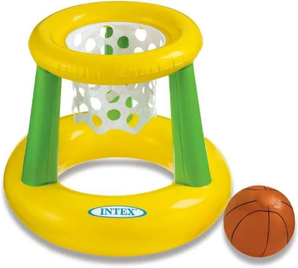 Flytande Basketkorg 67x55 cm Intex Badutrustning 58504