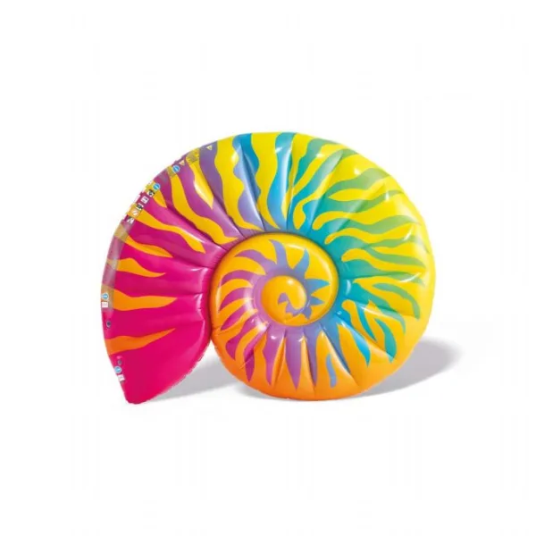 Rainbow Mussel Bath luftmadrass Intex badleksaker och bollar 58791EU