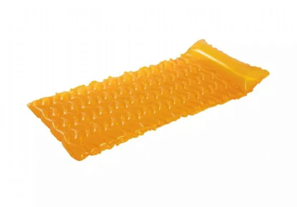 Pool float luftmadrass 229x86cm Orange Intex badtillbehör 58807E