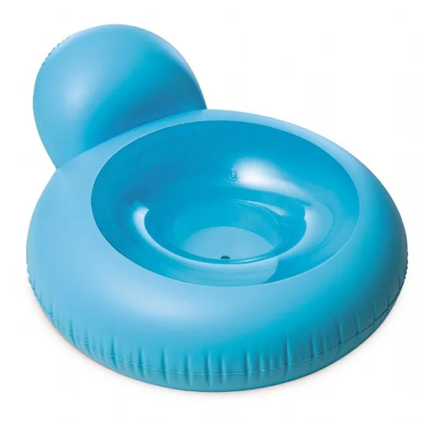 Kudde Back Lounge Badstol Blå Intex pooltillbehör 58889A