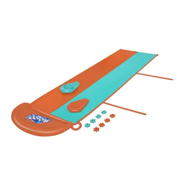 Glidspår Double Sponge Soaker 488cm Bestway vattenrutschbana 52484